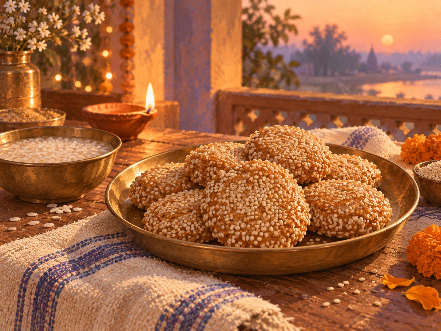 Anarsa, and the patience of rice