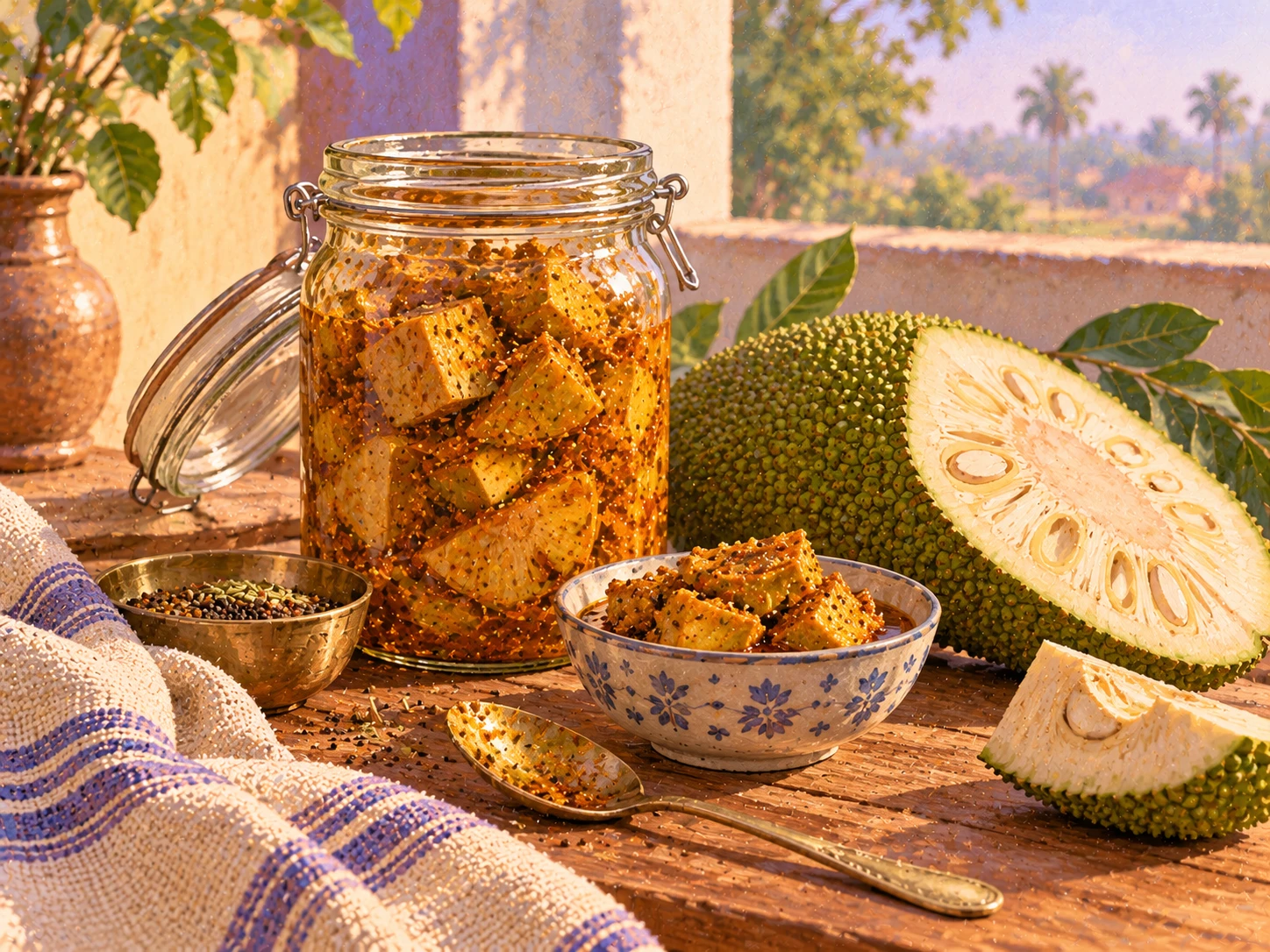 Kathal ka achar, the pickle that surprises
