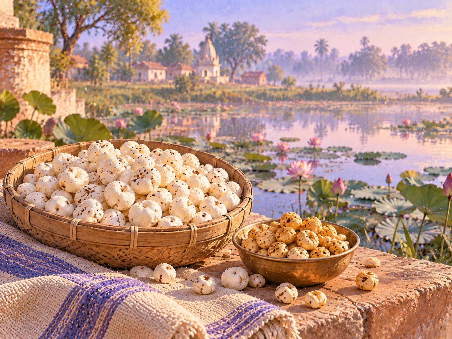 Makhana, from the ponds of Mithila